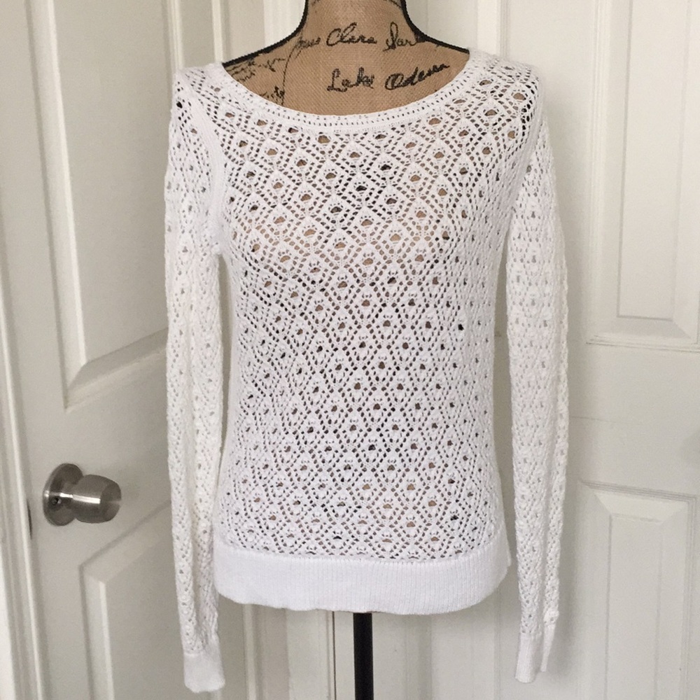 NWOT White LOFT Sweater